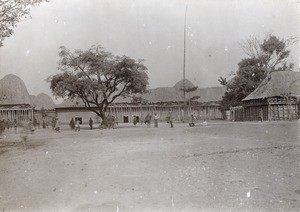 The old king's palace, in Cameroon