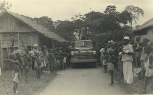 Mission station of Ovan, in Gabon