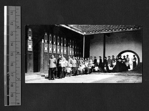 Lantern festival procession, Nanjing, Jiangsu, China, ca.1917