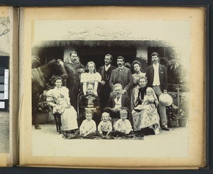 Family group portrait, Punjab, ca.1890