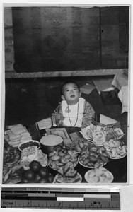 Joseph's first birthday, Chukochin, Korea, ca. 1920-1940