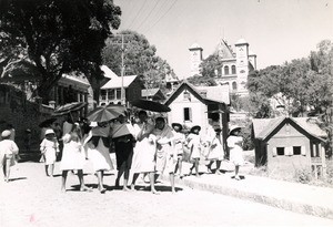 Queen palace in Antananarivo, Madagascar