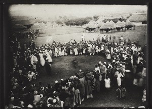 Assembly before the District Commissioner, Sokode