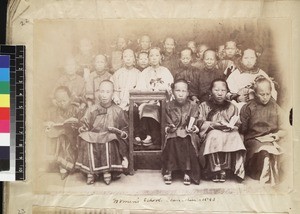 Pupils at the Women's School, Quanzhou, Fujian Province, China, 1893