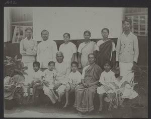 Pastor's family in Puttur. 39th wedding anniversary