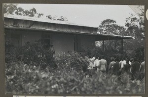 Arrival of sister Frieda Jentzsch, Machame, Tanzania, ca.1930-1940