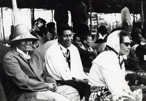 People attending the Pacific conference of Churches assembly in Chepenehe