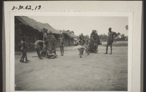 Children playing at being fetish dancers