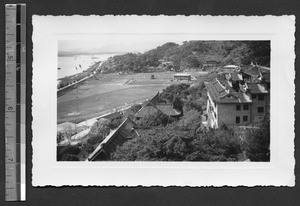 View of campus of Fukien Christian University, Fuzhou, Fujian, China, ca.1940