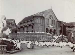 Church Avaratr' Andohalo, in Antananarivo, Madagascar