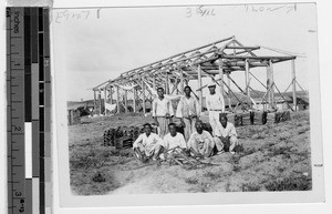 New chapel construction site, Peng Yang, Korea, June 1934