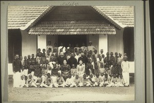 Boys' Boarding School Paraperi Codacall. Rev. & Mrs Jauss, Rev & Mrs Bosshardt