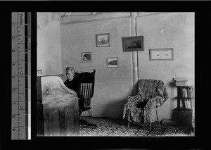 Interior of residence of women Methodist missionaries, Beijing, China, 1903