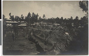 Houses on a hillside, Adis Abeba, Ethiopia