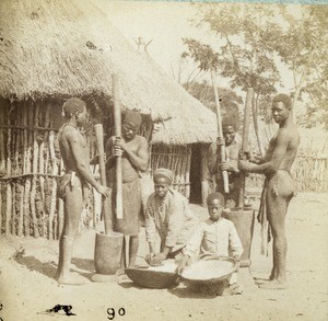 People working in Northern Rhodesia, Zambia