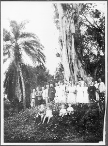 Mission conference, Mwika, Tanzania, 1928