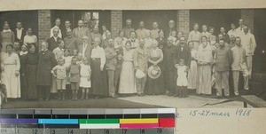 Missionary conference, Antsirabe, Madagascar, 1918-03