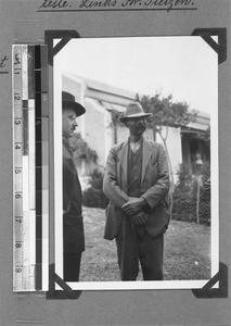 Church elder in Sondagskloof, Elim, South Africa, 1934