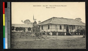 Mission housing at Luali, Congo, ca.1920-1940