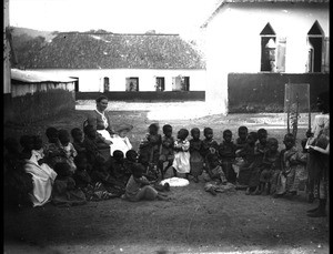 Elementary school in Kyebi