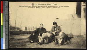 Hunting in Mongolia, China, ca.1920-1940