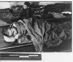 Bed time at Fushun, China, 1939