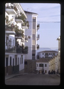 city street and buildings