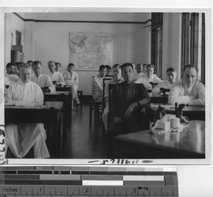 Language students and teachers at Hong Kong, China, 1938