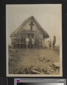 Teacher and School, Kenya, September 1926