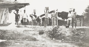 Construction work, Nigeria, ca. 1921
