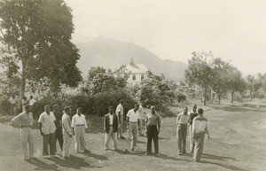 Students of the Divinity school of Ndoungue, in Cameroon