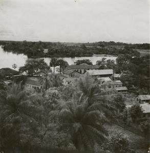 Mission school for boys in Ngomo, Gabon