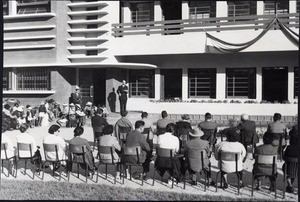 Inauguration of the boarding girls'school of Ambositra, in Madagascar