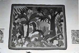 Work made in the school of decorative arts of Antananarivo, in Madagascar