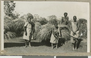 Women working, Chogoria, Kenya, 1949
