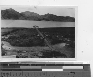 A Japanese fort at Jiangmen, China, 1937