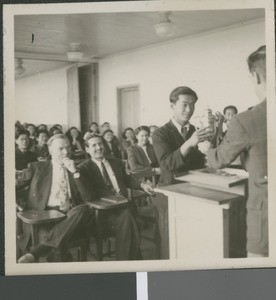 Awards Ceremony, Ibaraki, Japan, ca.1948-1952