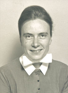 Margit Rabis Lauridsen. Nurse- and deaconess training, St. Luke Foundation, 1960-65. Employed b