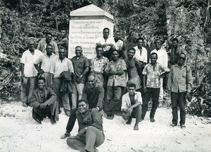 Inauguration of the Memorial dedicated to the arrival of the Gospel on Maré, Pentecost 1967