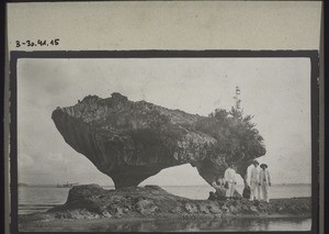 Felseninsel bei Sandakan auf Borneo mit dem 'Elefantenfels