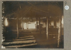 Interior view of a chapel, Tanzania