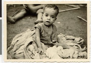 Daughter of Dietrich Waßmann's landlords, Guduru Gute, Ethiopia, ca.1952-1953