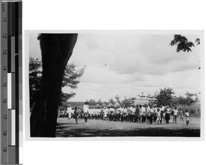 Coronation day 1932, all schoolchildren, East Africa, 1932