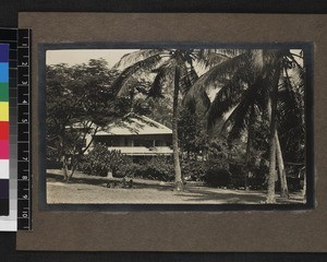 View of mission house, Mailu, Papua New Guinea, ca. 1905