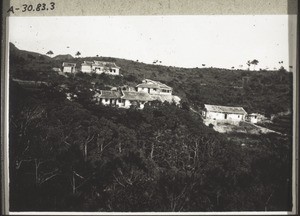 Europ. Häuschen i. Kayintschu (Moiyen) a. d. Tschin Lyong san, Ferienberg bei Kayintschu