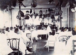 Presentation of the offerings, in Madagascar