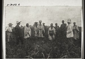 Buying land to start the mission station in Yendi, Togo