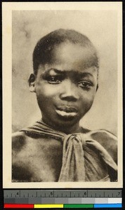 Portrait of a young boy, Congo, ca.1920-1940