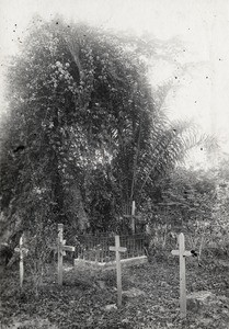 Missionary cemetery, in Talagouga, Gabon