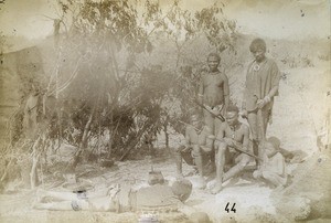 Family of 'Mazarons', in Leshoma, Barotseland, Zambia